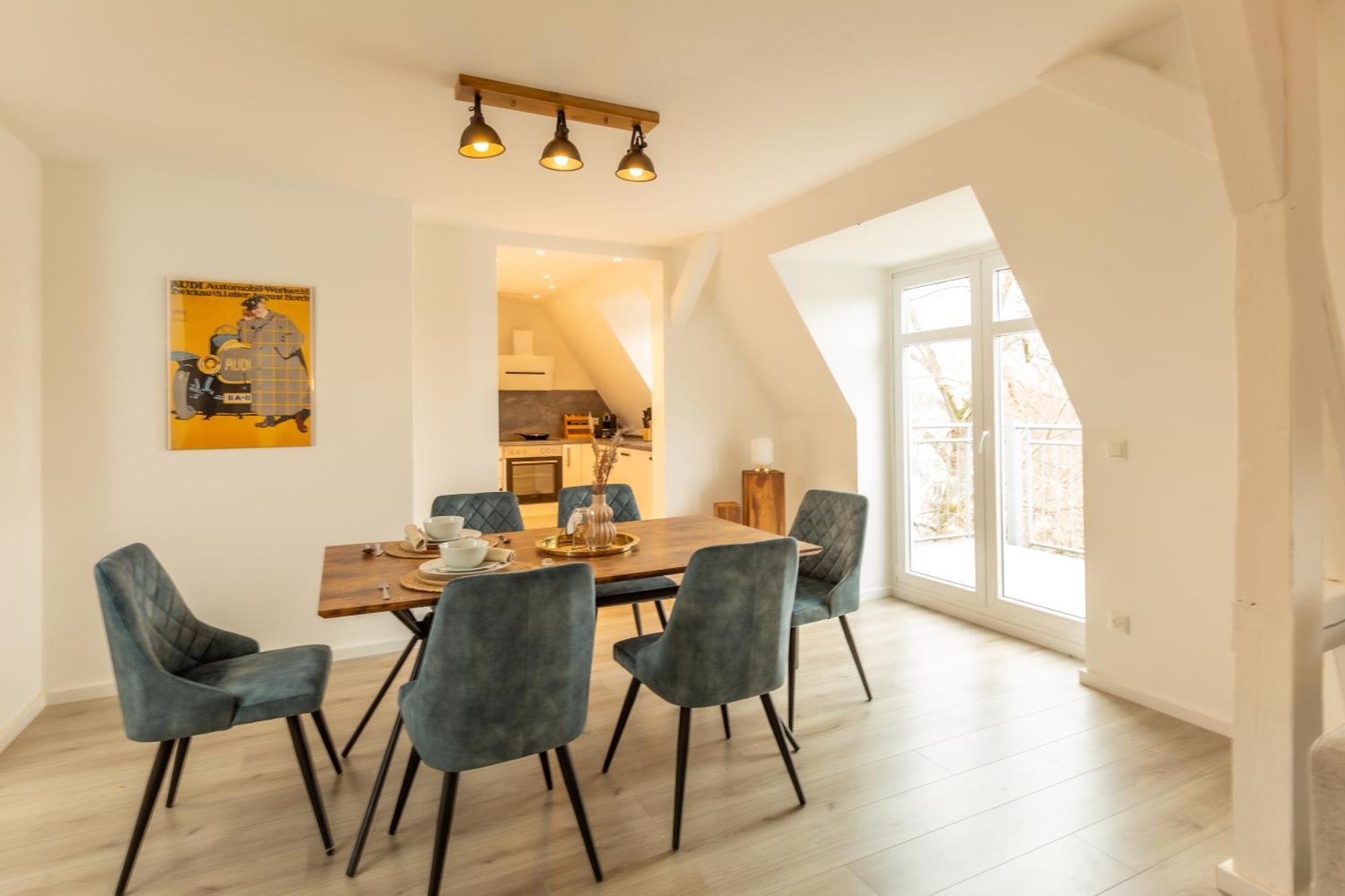 Soulscape Apartments Zwickau Kompakter Loft-Wohnraum Mit Lift Direkt In Die Wohnung, Modern, Zentrumsnah, Gratis Wifi Экстерьер фото